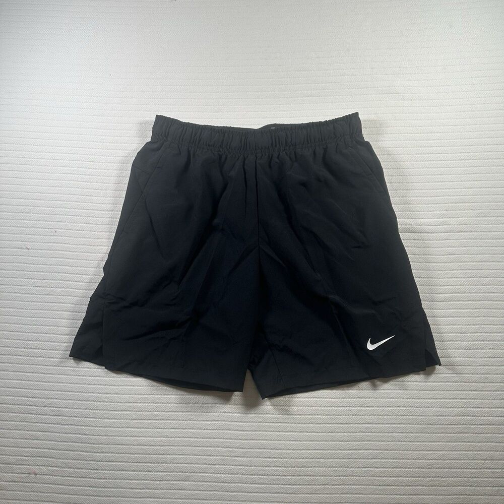 Nike Men’s Medium Black Dri-FIT Athletic Training Running Shorts New With Tags